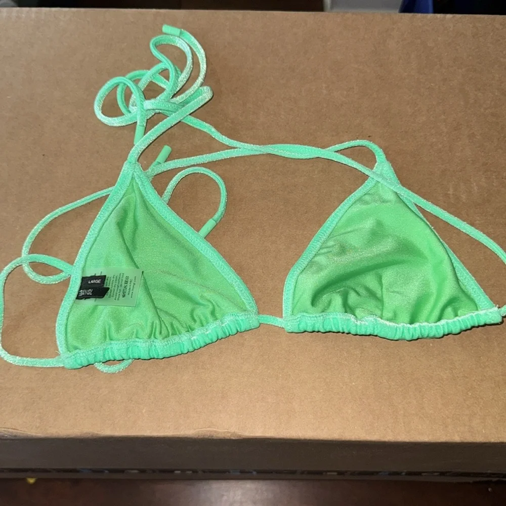 Triangl Swimwear lime Bikini Top - Picture 4 of 4